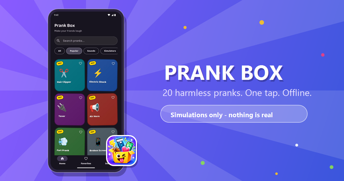 Prank Box Turns Your Android Phone Into a Pocket Prank Kit